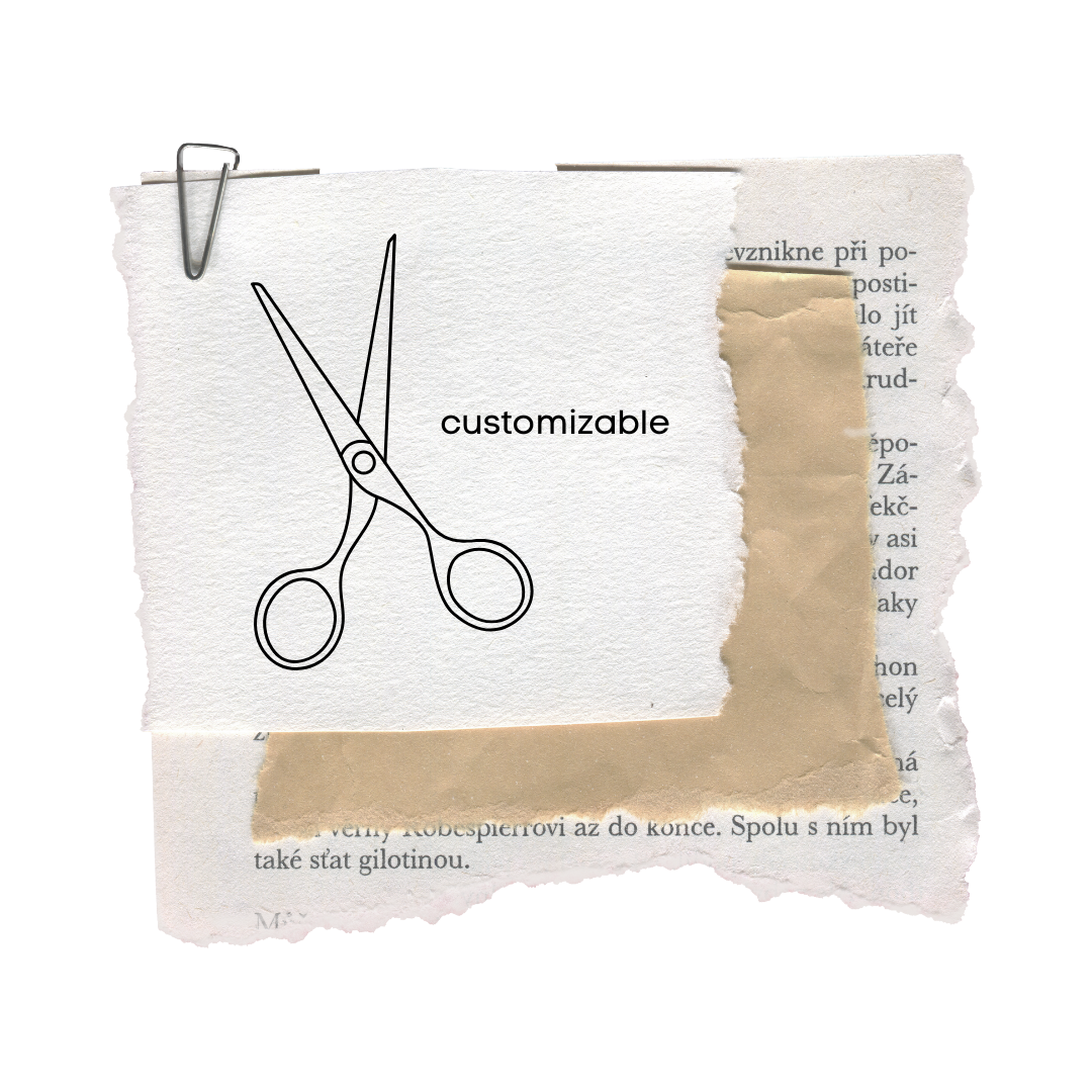 Customizable