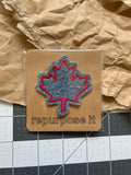 🧵 Maple Leaf Outline Iron-On Patch