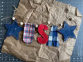 ✨ Custom Single Run Stitch Letter Garland