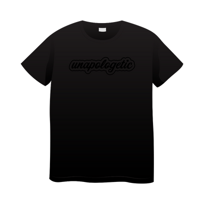 'Unapologetic' Text T-Shirt