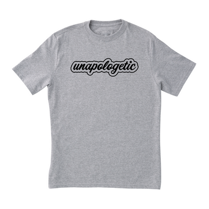 'Unapologetic' Text T-Shirt