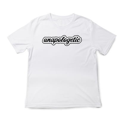 'Unapologetic' Text T-Shirt