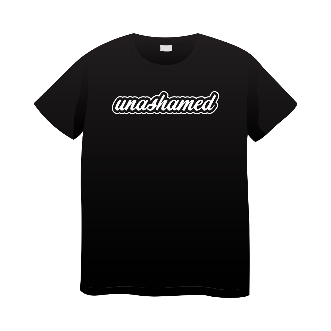 'Unashamed' Text T-Shirt
