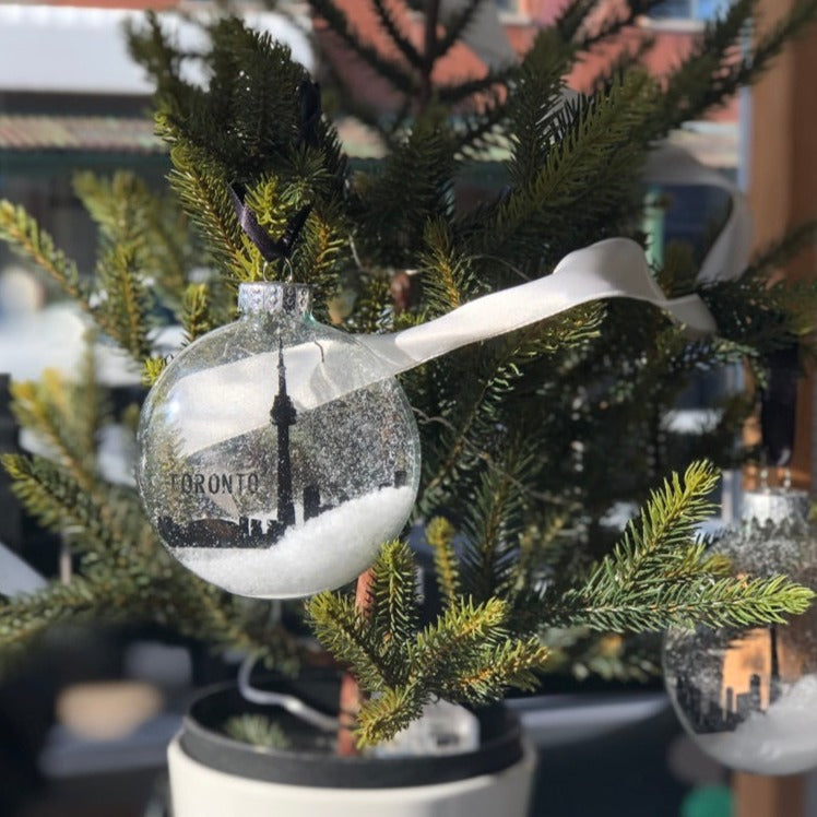 CN Tower Snow Globe Ornament